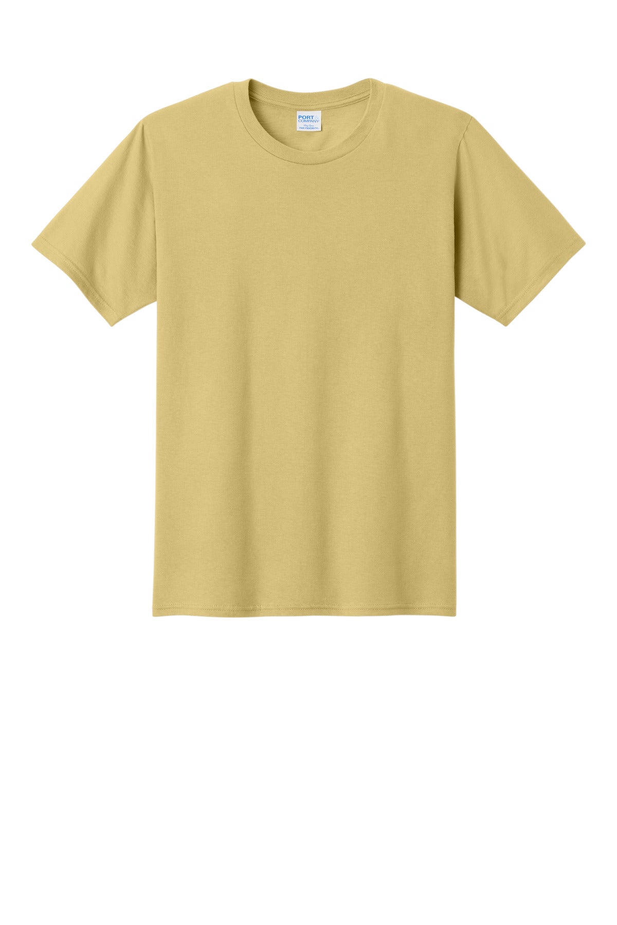 Custom Embroidered Port & Co T-Shirts  in Trophy Gold