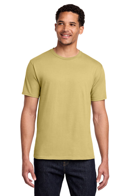 Custom Embroidered Port & Co T-Shirts  in Trophy Gold