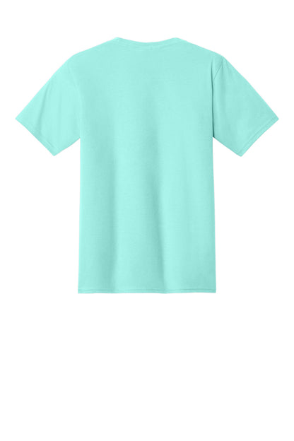 Custom Embroidered Port & Co T-Shirts  in True Celadon