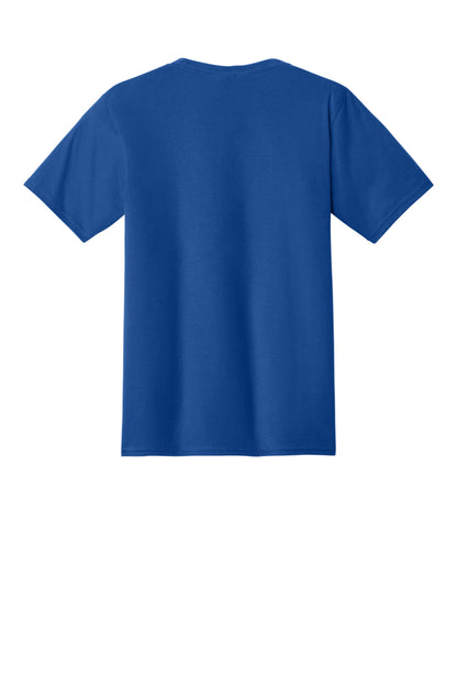 Custom Embroidered Port & Co T-Shirts  in True Royal
