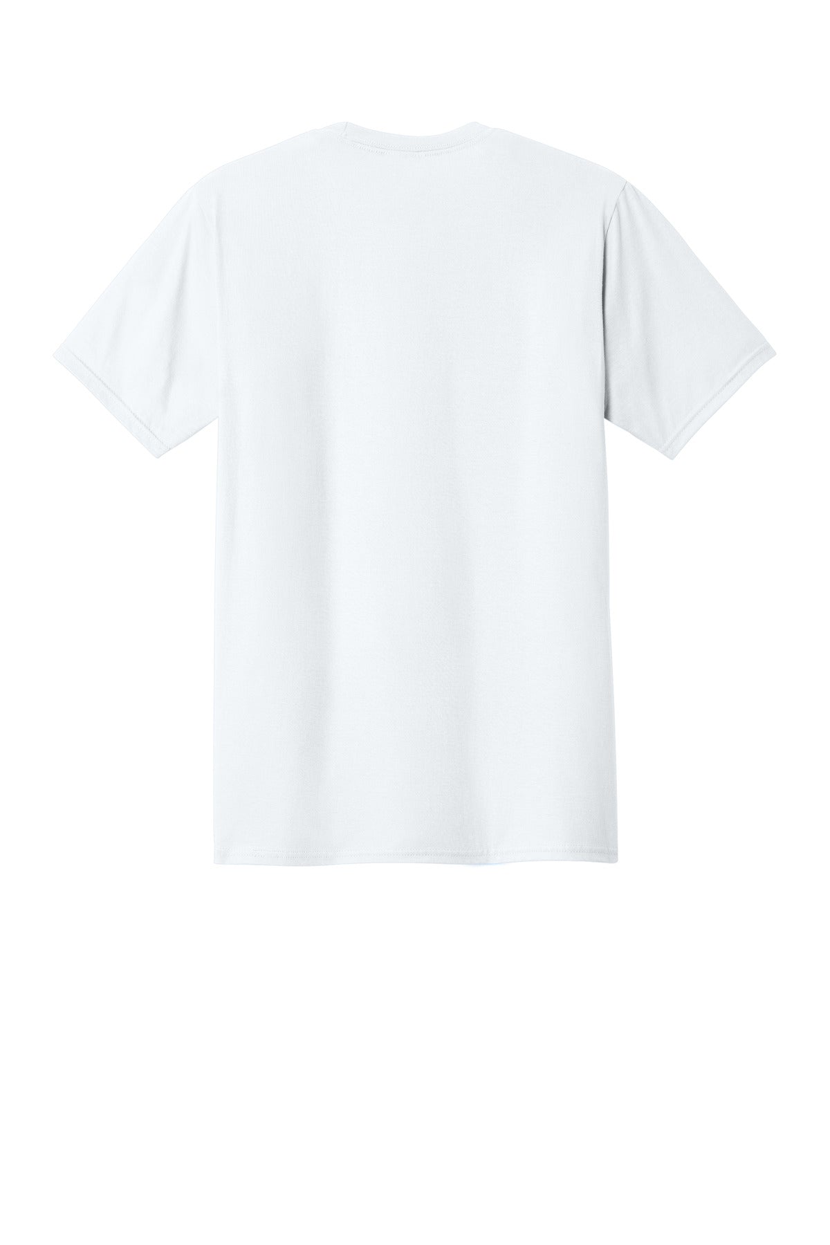 Custom Embroidered Port & Co T-Shirts  in White