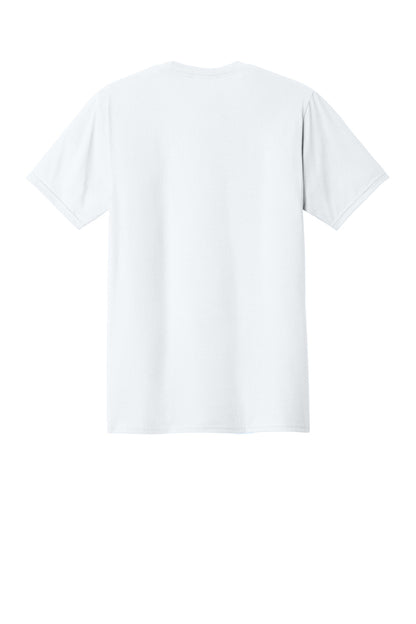 Custom Embroidered Port & Co T-Shirts  in White