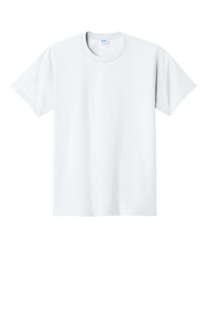 Custom Embroidered Port & Co T-Shirts  in White