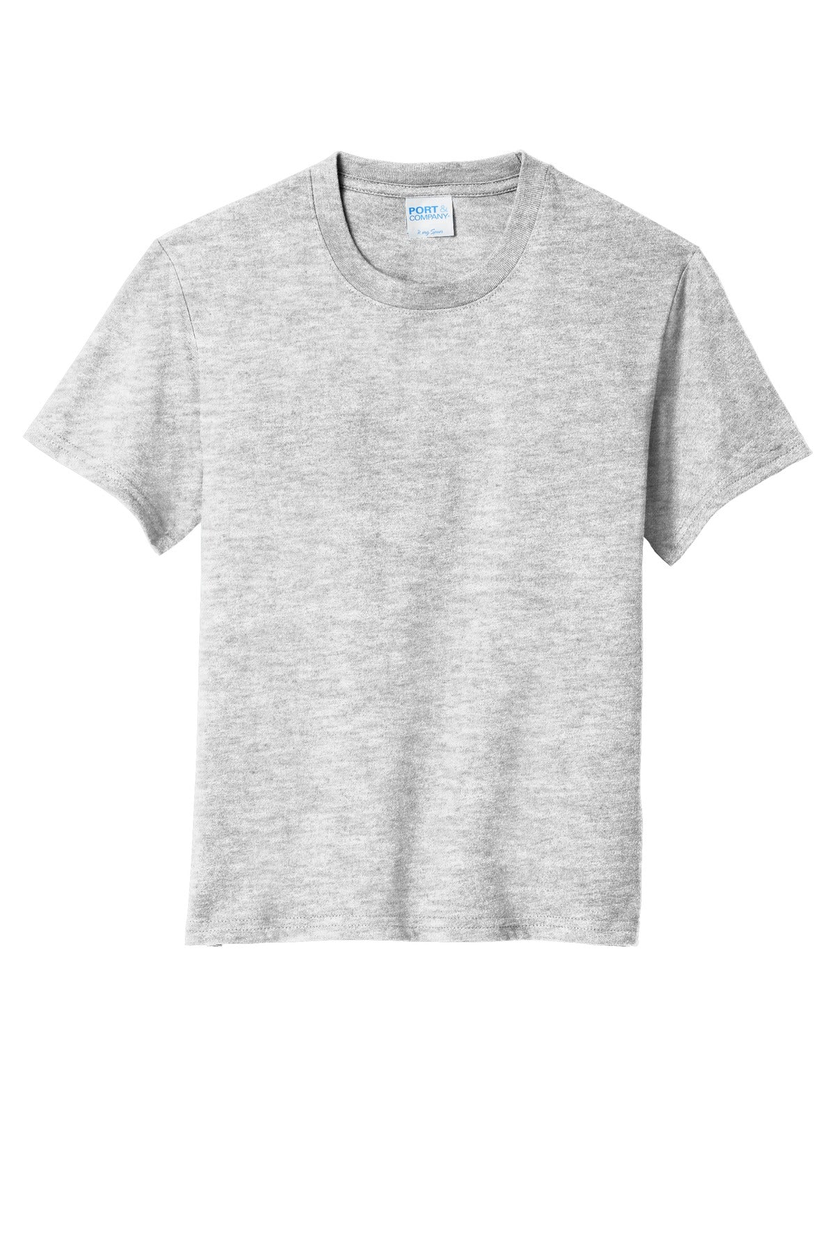 Custom Embroidered Port & Co Clothing in Ash