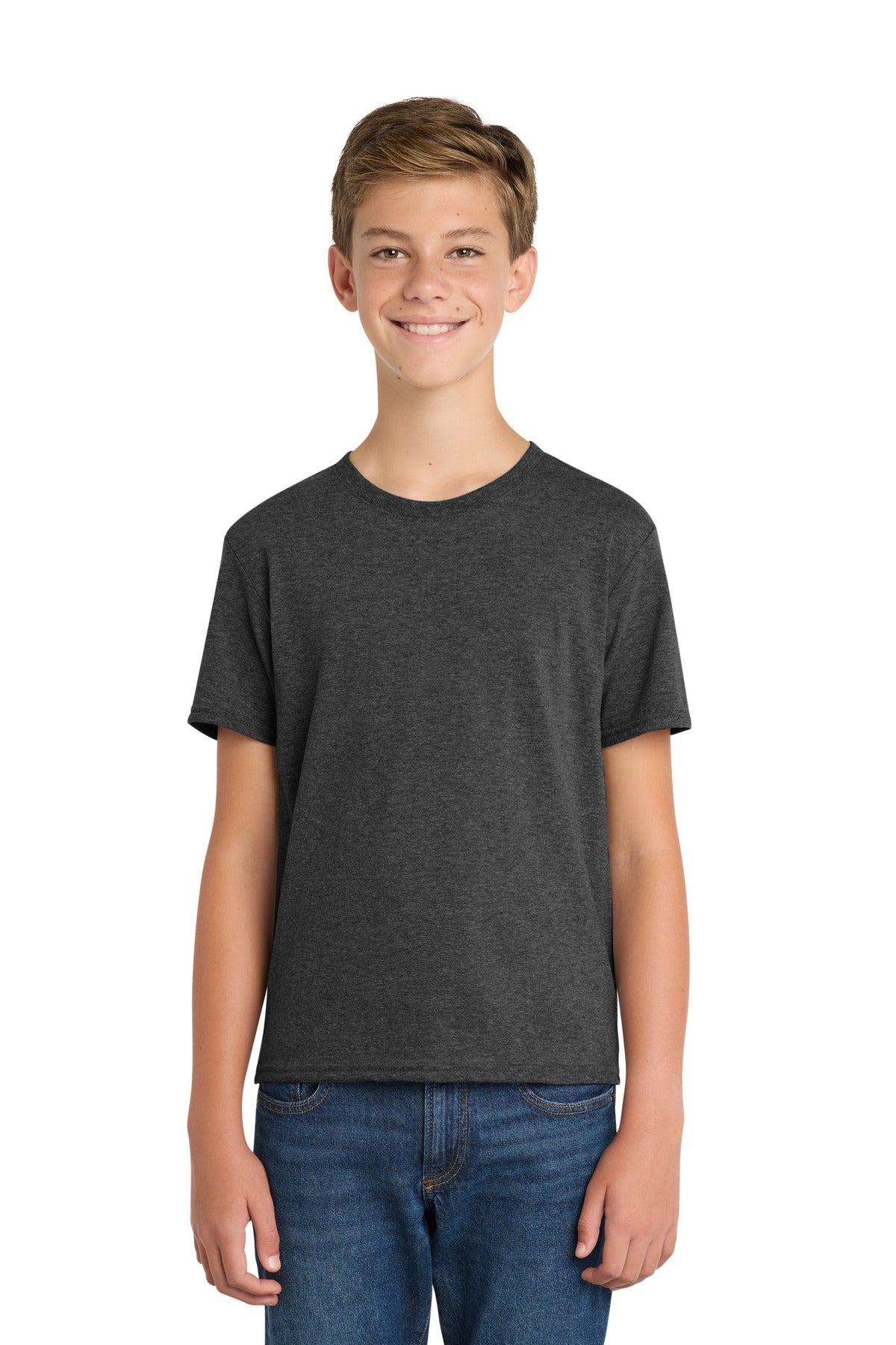 Custom Embroidered Port & Co Clothing in Black Heather