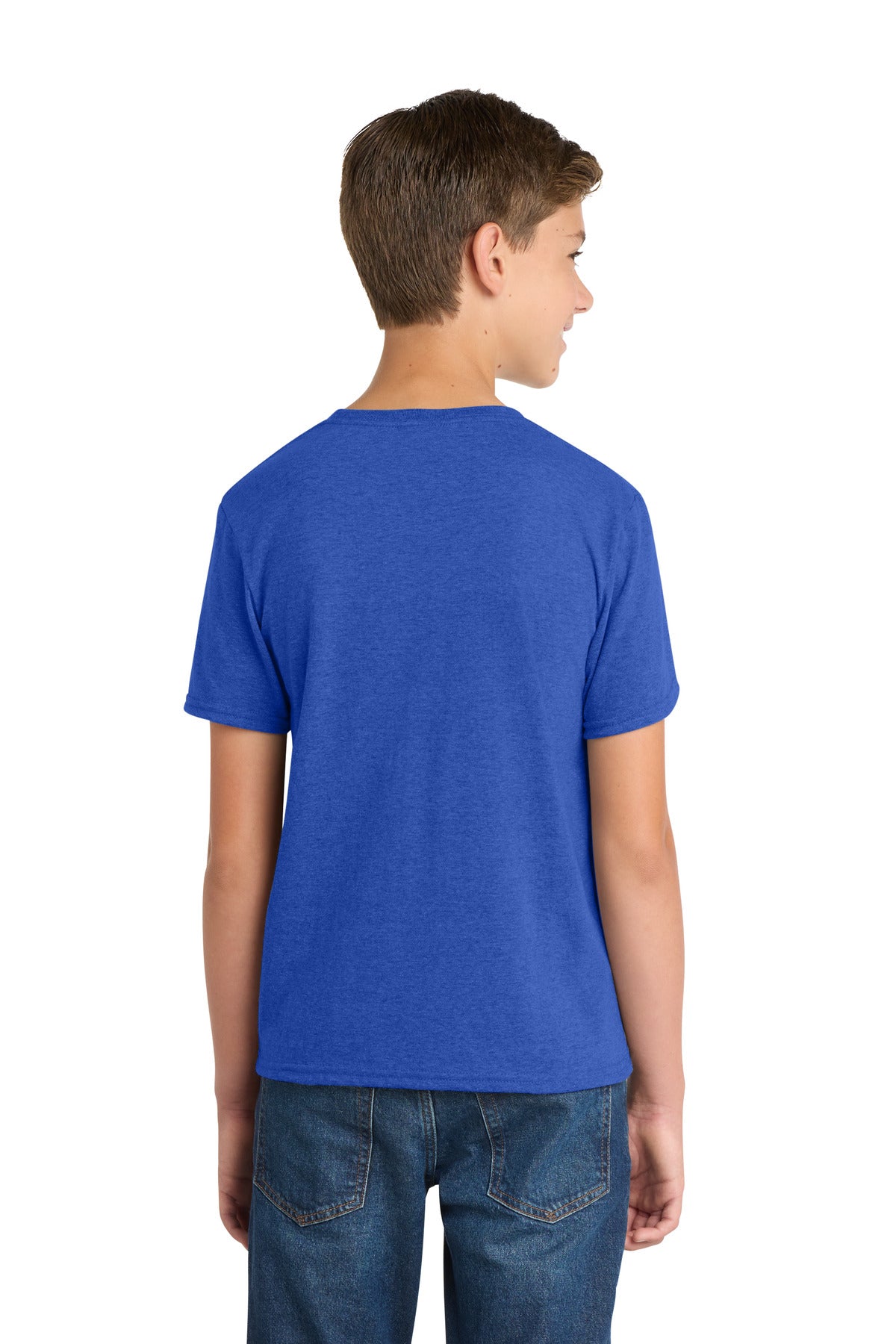 Custom Embroidered Port & Co Clothing in True Royal Heather