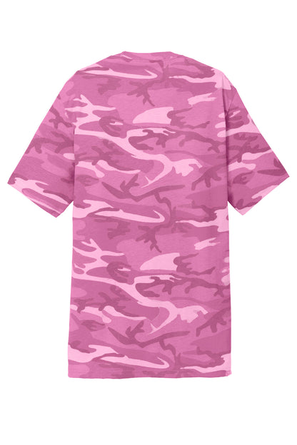Port & Company Core Cotton Camo Tee.  PC54C