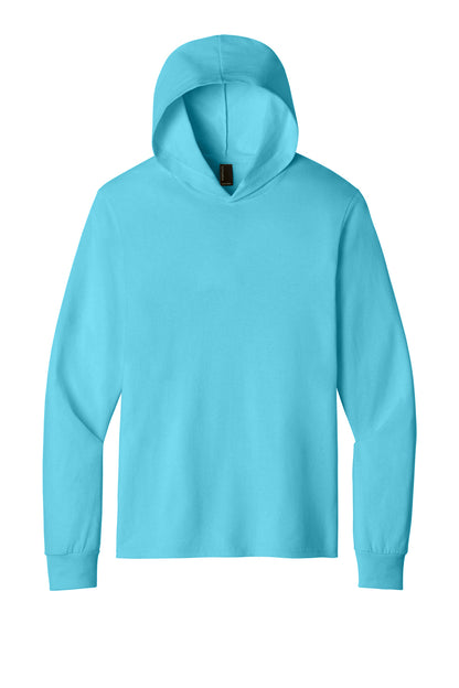 Custom Embroidered Port & Co T-Shirts  in Aquatic Blue