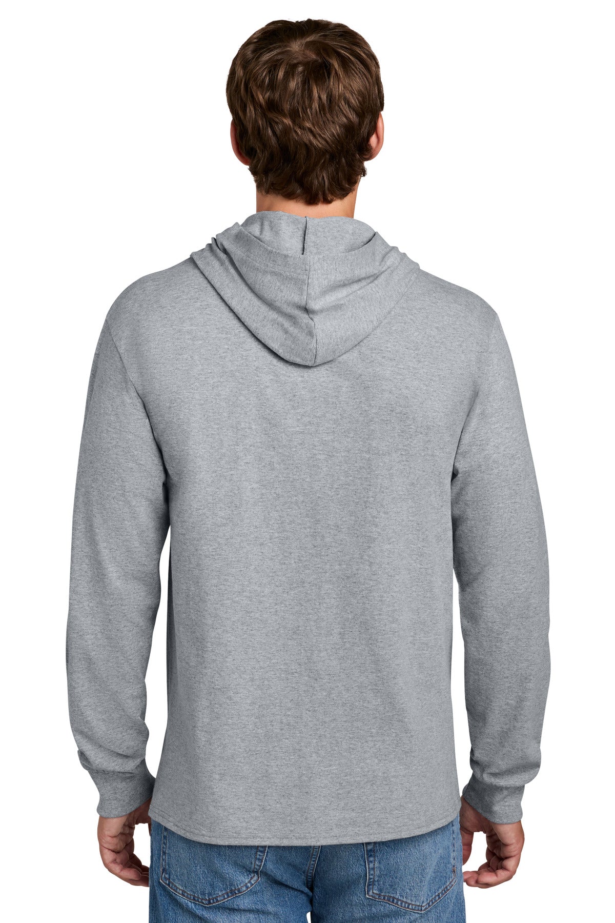 Custom Embroidered Port & Co T-Shirts  in Athletic Heather