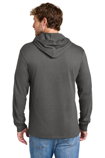 Custom Embroidered Port & Co T-Shirts  in Charcoal