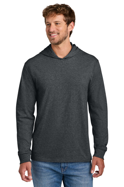 Custom Embroidered Port & Co T-Shirts  in Dark Heather Grey