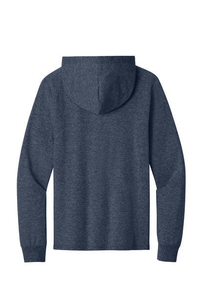 Custom Embroidered Port & Co T-Shirts  in Heather Navy
