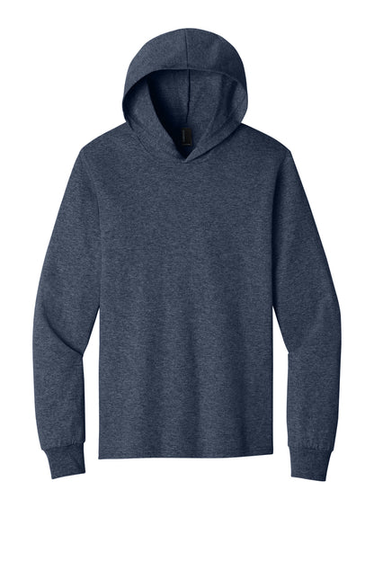 Custom Embroidered Port & Co T-Shirts  in Heather Navy