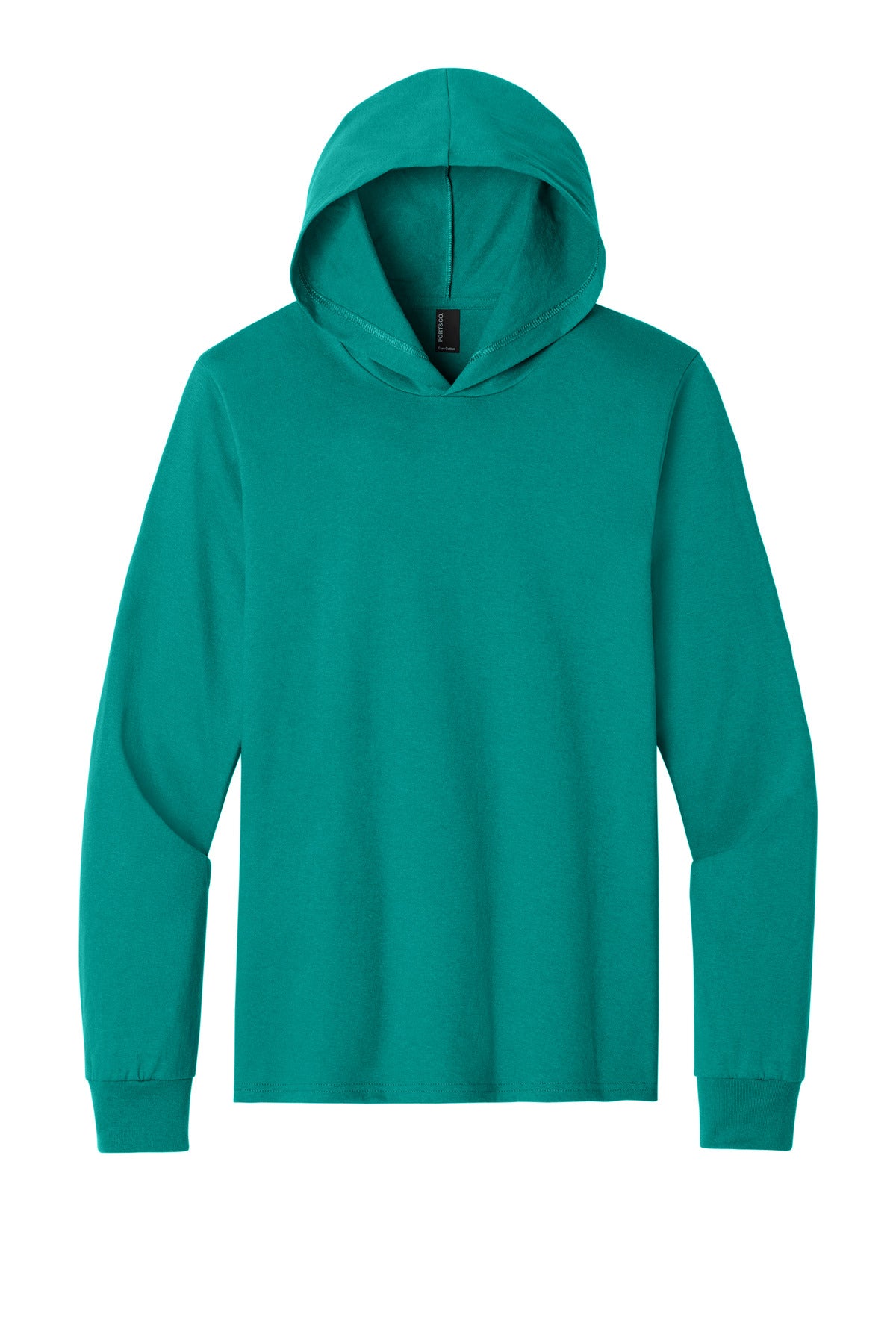 Custom Embroidered Port & Co T-Shirts  in Jade Green