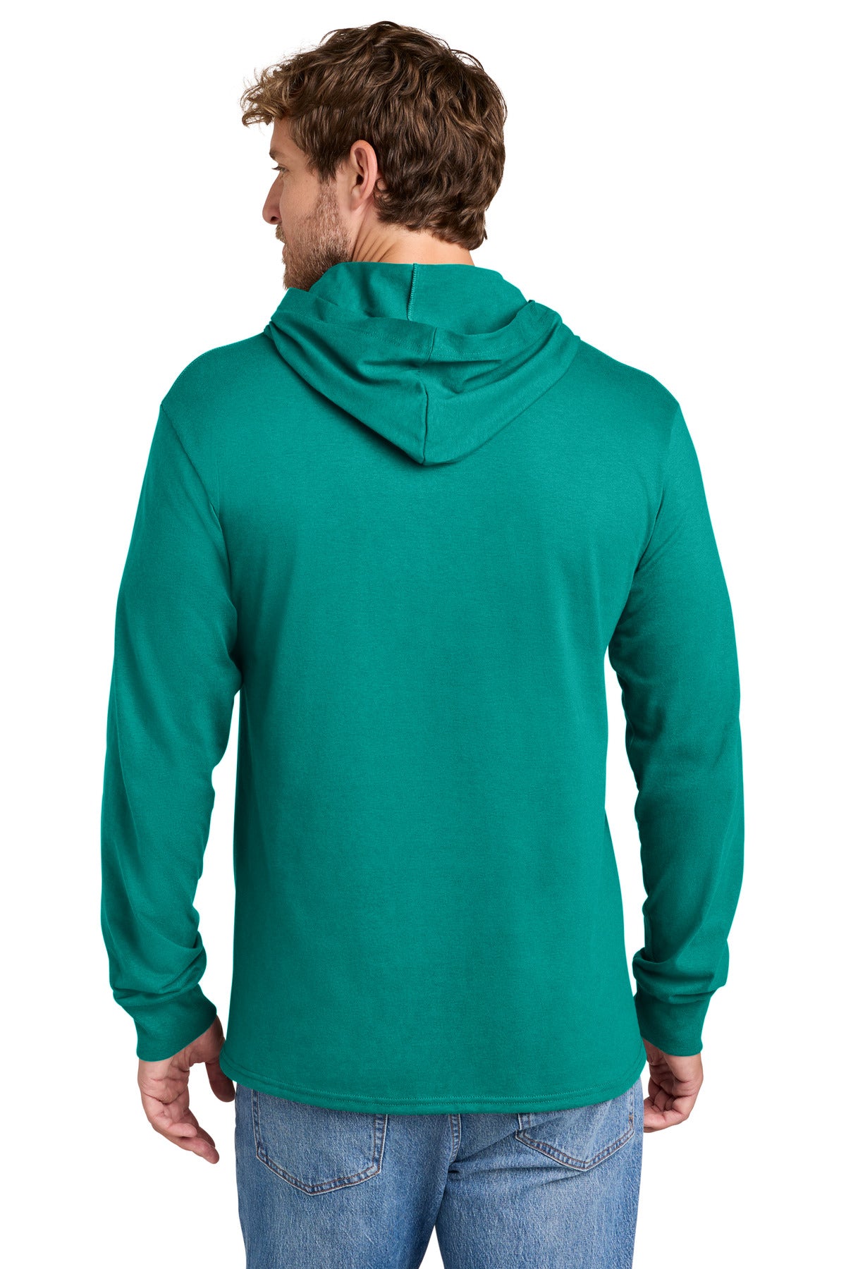 Custom Embroidered Port & Co T-Shirts  in Jade Green