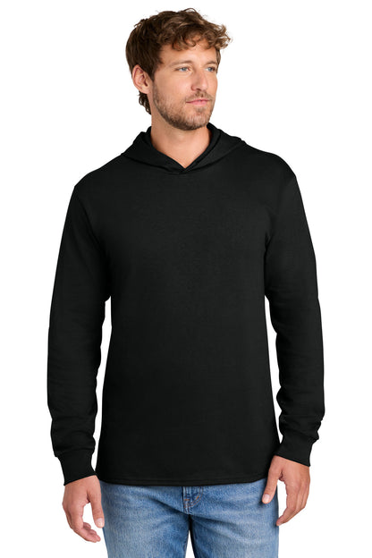 Custom Embroidered Port & Co T-Shirts  in Jet Black