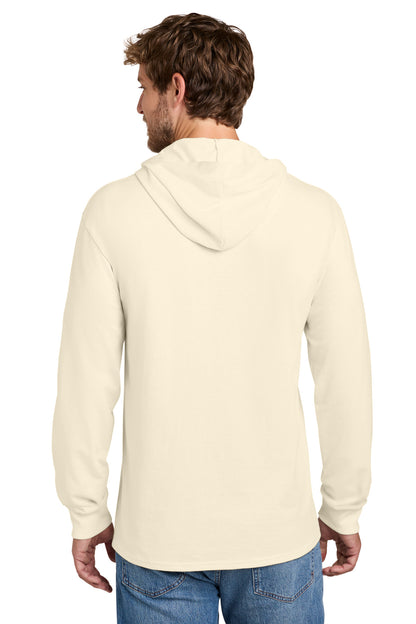 Custom Embroidered Port & Co T-Shirts  in Natural