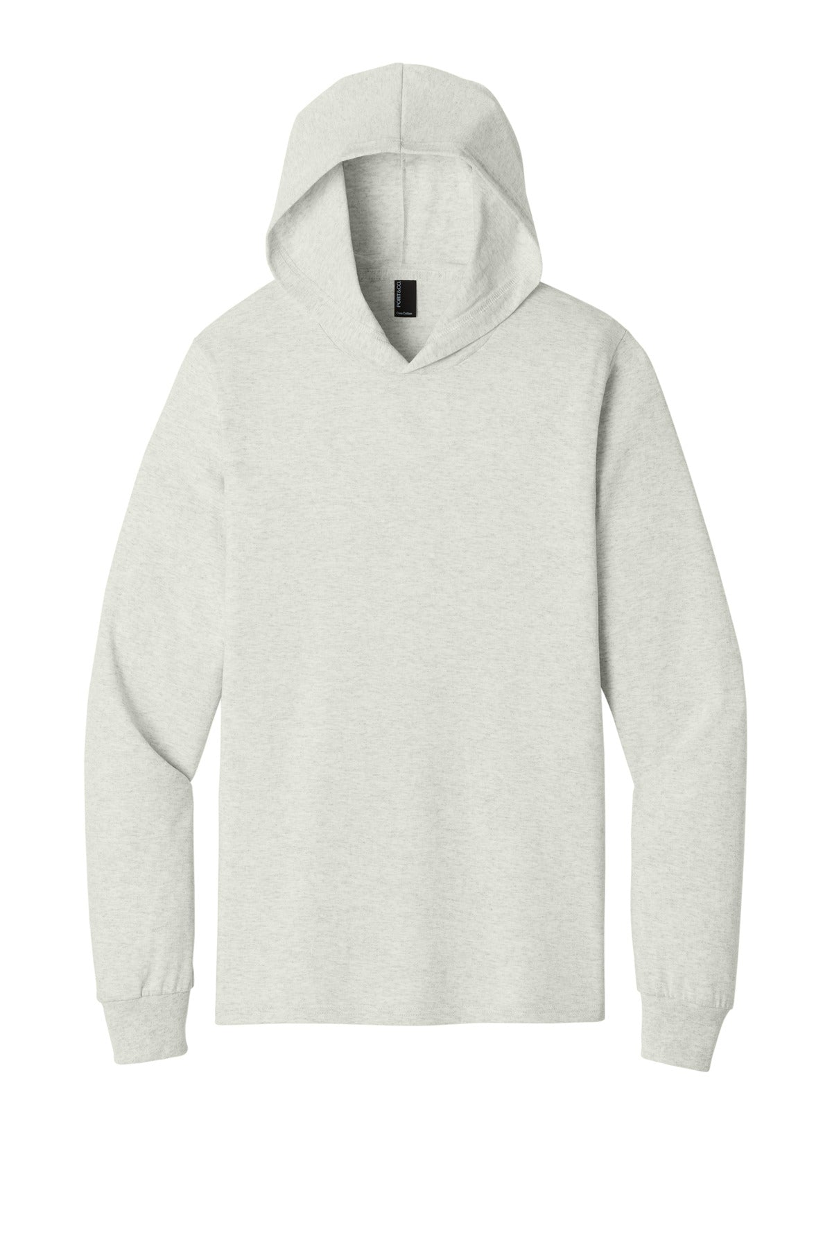 Custom Embroidered Port & Co T-Shirts  in Oatmeal Heather