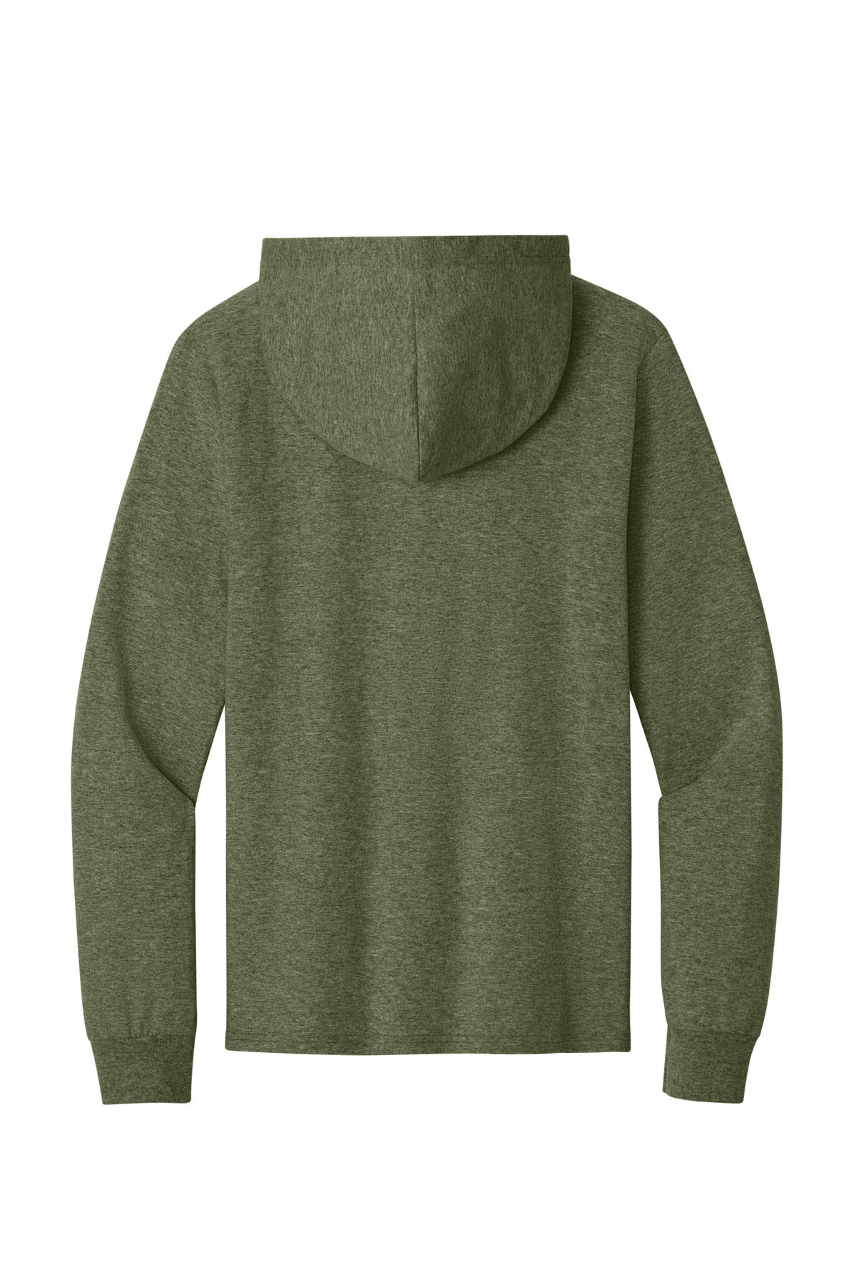 Custom Embroidered Port & Co T-Shirts  in Olive Drab Green Heather