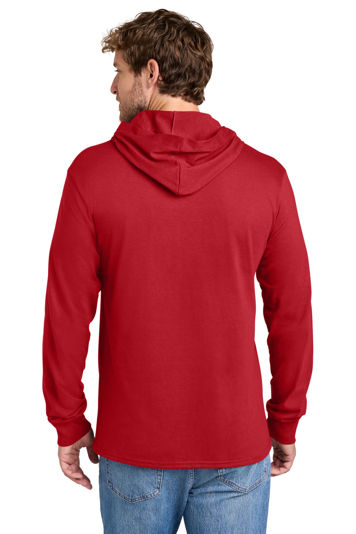 Custom Embroidered Port & Co T-Shirts  in Red