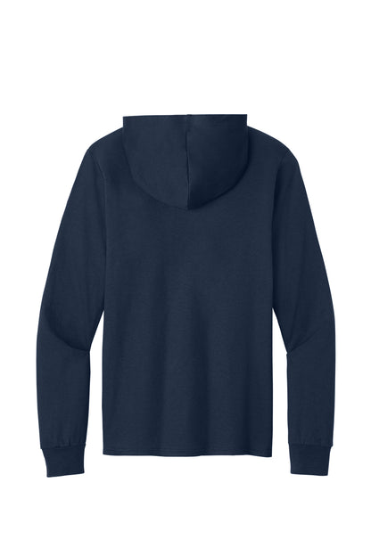 Custom Embroidered Port & Co T-Shirts  in True Navy