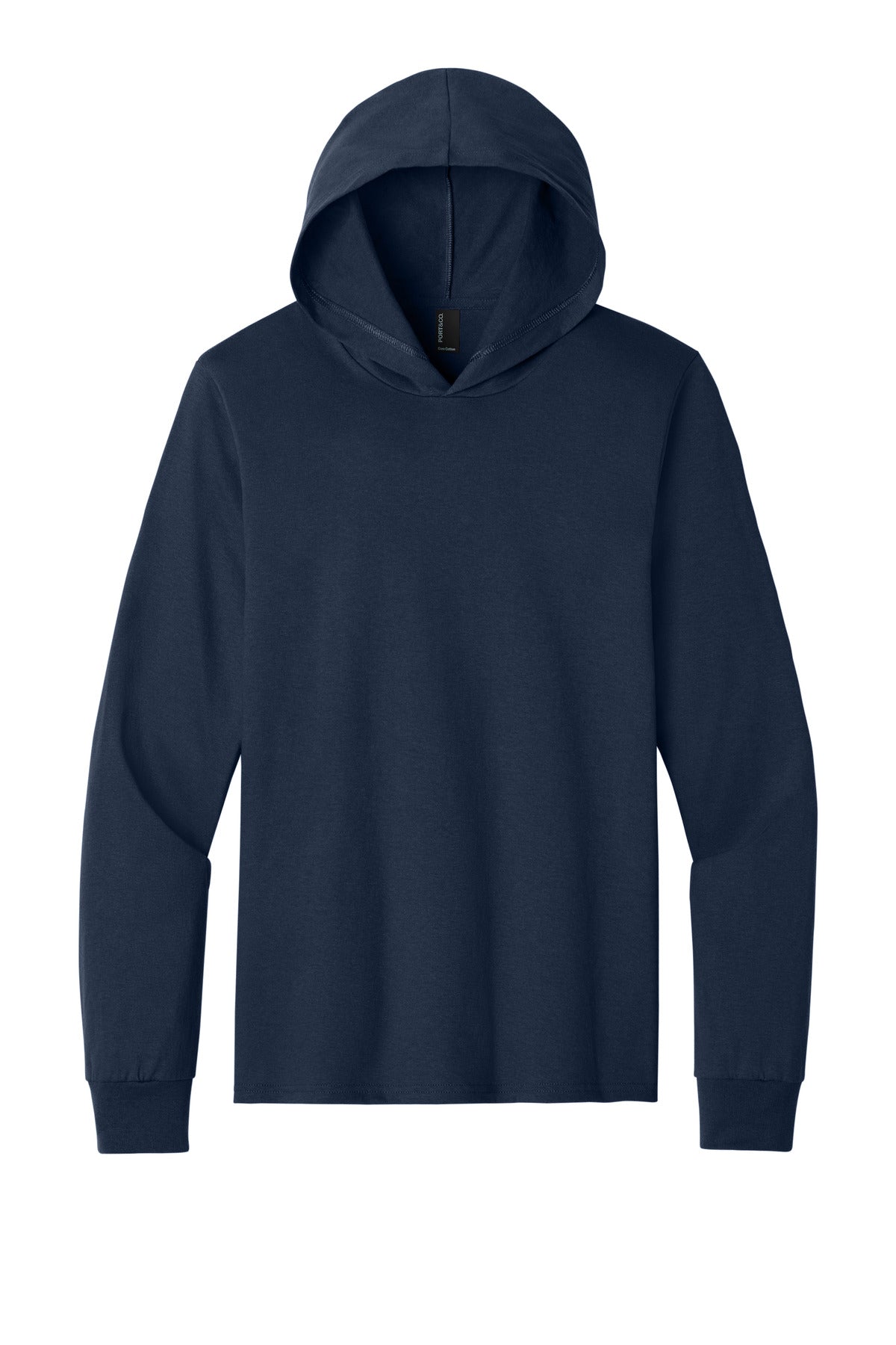 Custom Embroidered Port & Co T-Shirts  in True Navy