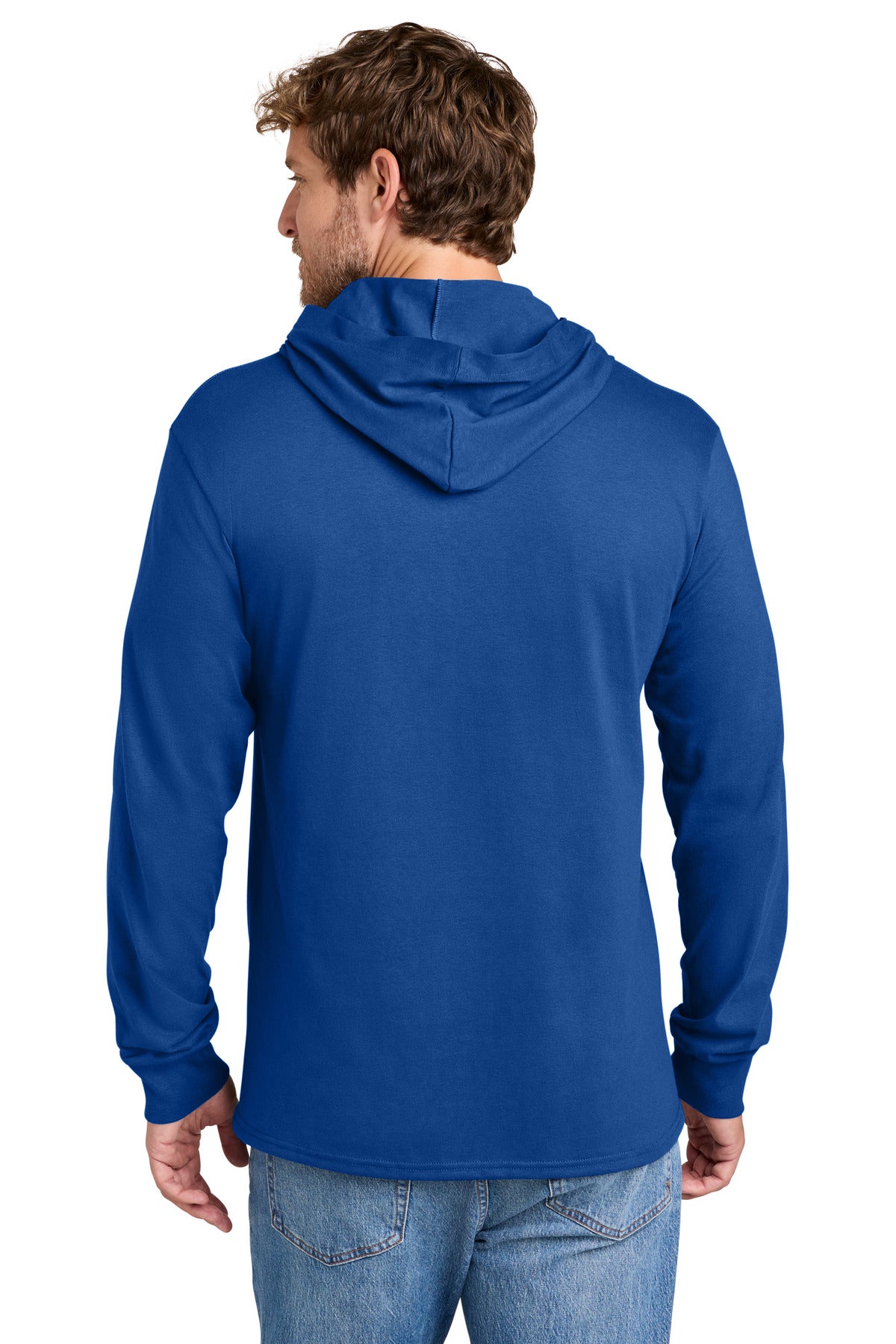 Custom Embroidered Port & Co T-Shirts  in True Royal