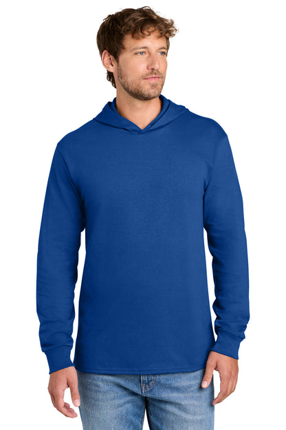 Custom Embroidered Port & Co T-Shirts  in True Royal