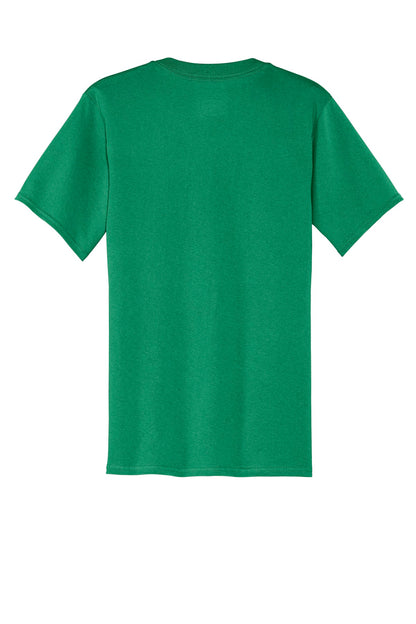 Port & Company Core Cotton Pocket Tee. PC54P