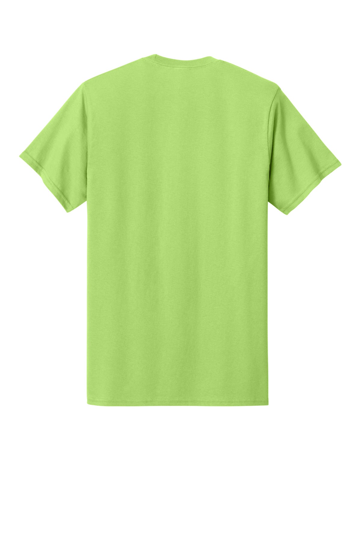 Custom Embroidered Port & Co T-Shirts  in Lime