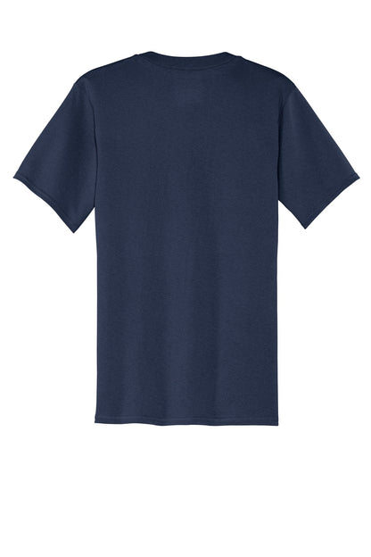 Port & Company Core Cotton Pocket Tee. PC54P