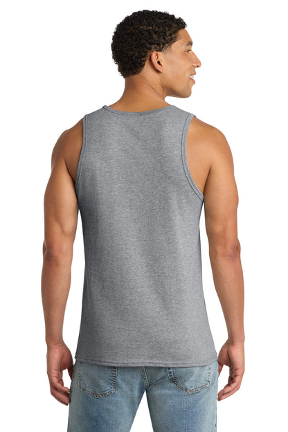 Custom Embroidered Port & Co T-Shirts  in Athletic Heather