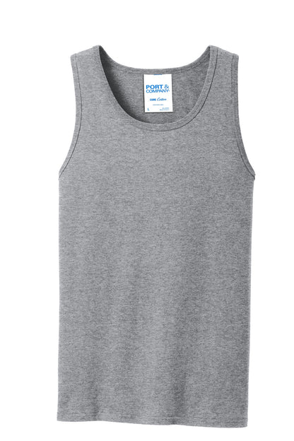 Custom Embroidered Port & Co T-Shirts  in Athletic Heather