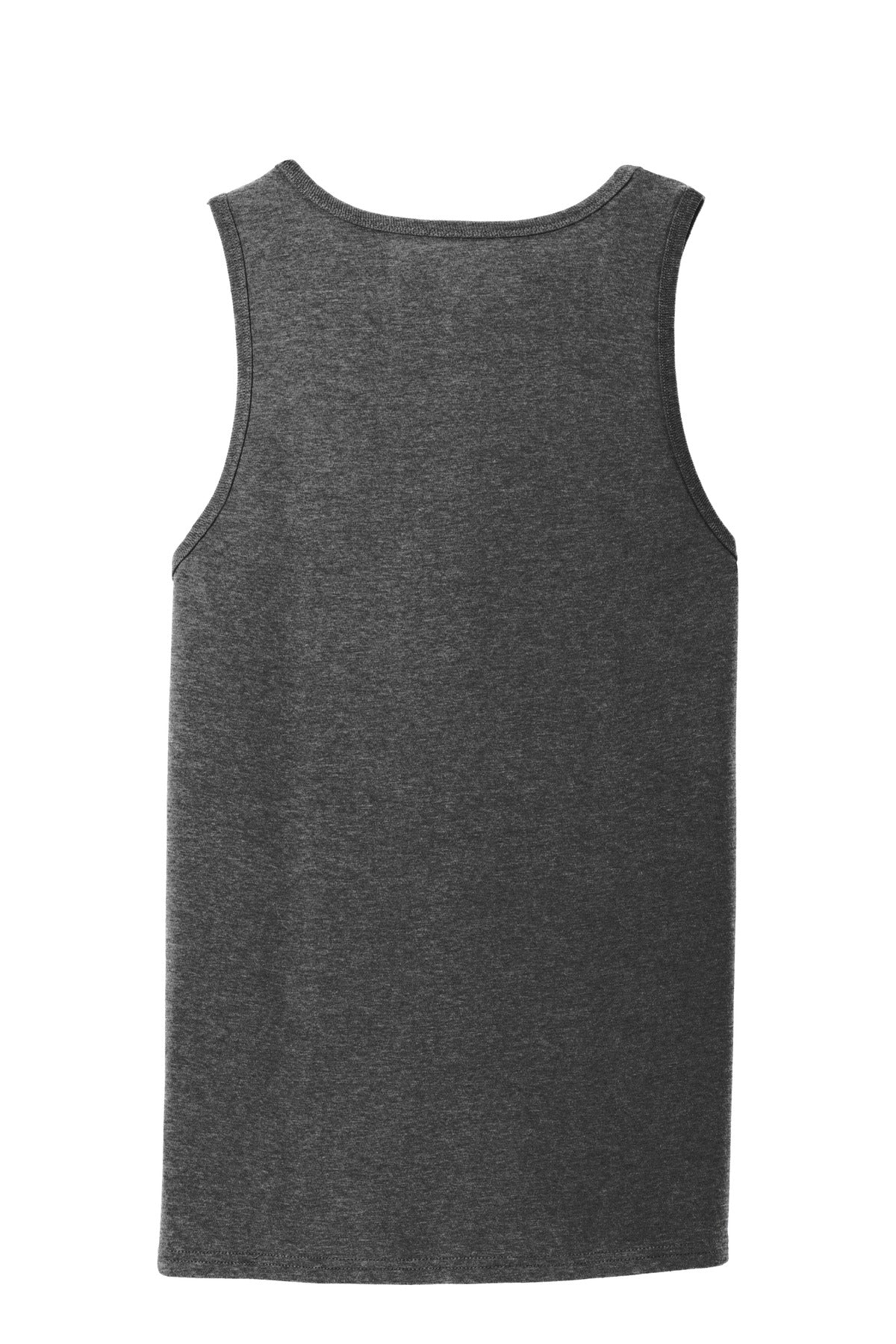 Custom Embroidered Port & Co T-Shirts  in Dark Heather Grey