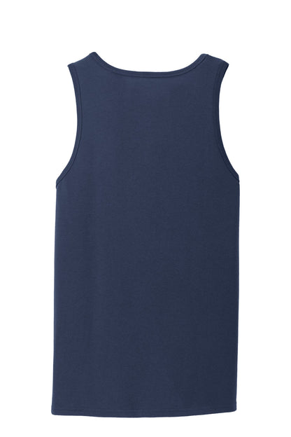 Custom Embroidered Port & Co T-Shirts  in Navy