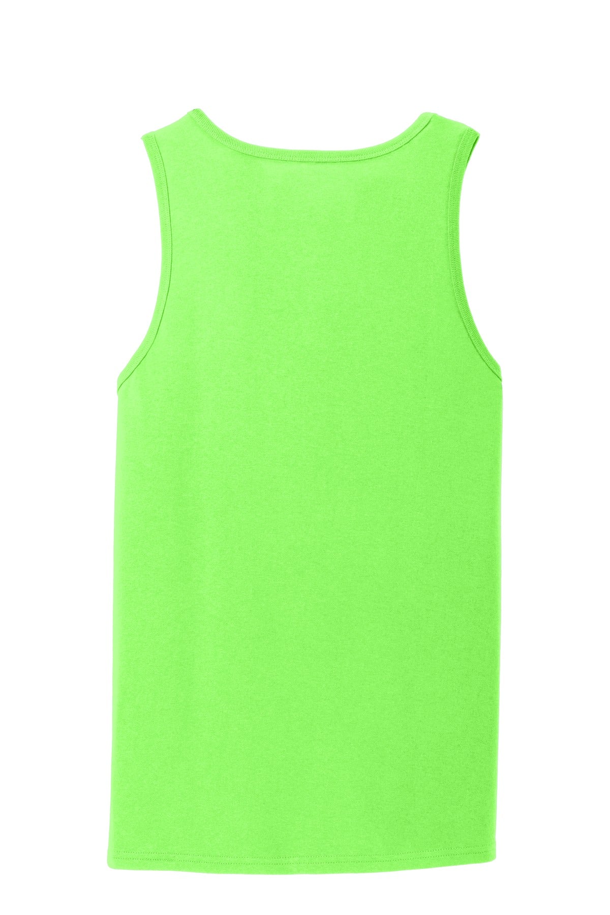 Custom Embroidered Port & Co T-Shirts  in Neon Green