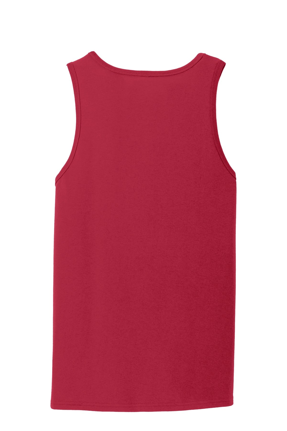Custom Embroidered Port & Co T-Shirts  in Red