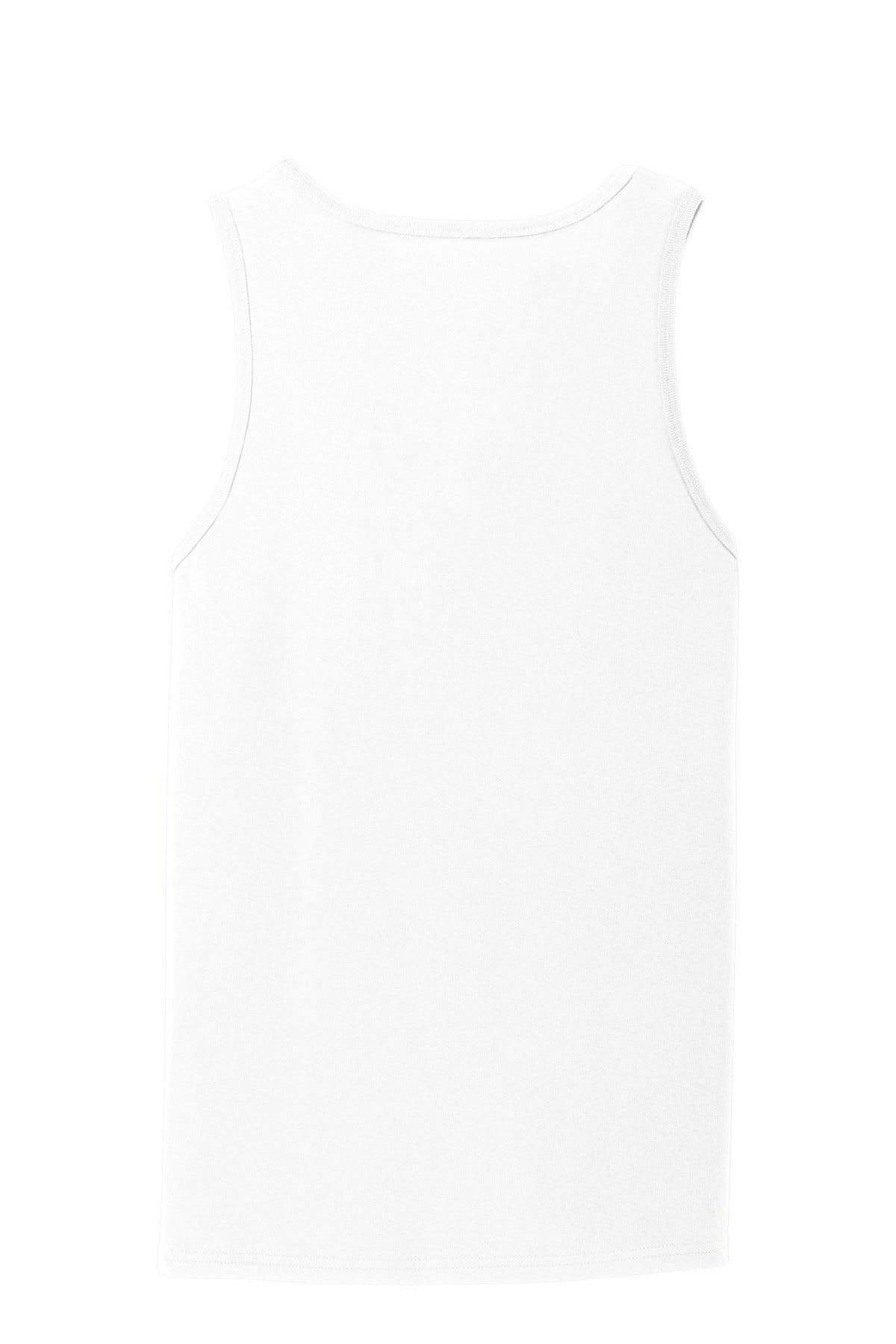 Custom Embroidered Port & Co T-Shirts  in White