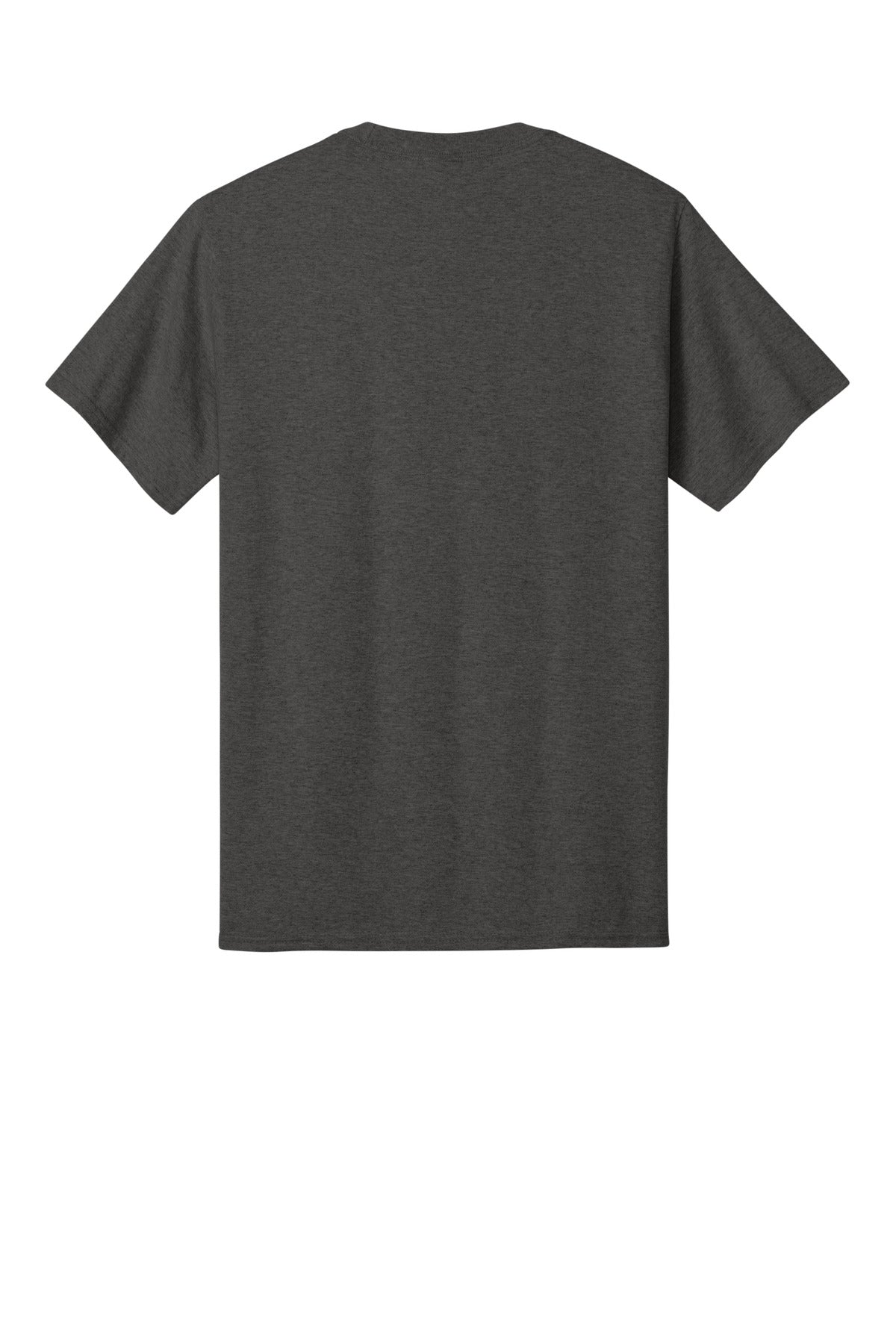 Custom Embroidered Port & Co T-Shirts  in Dark Heather Grey