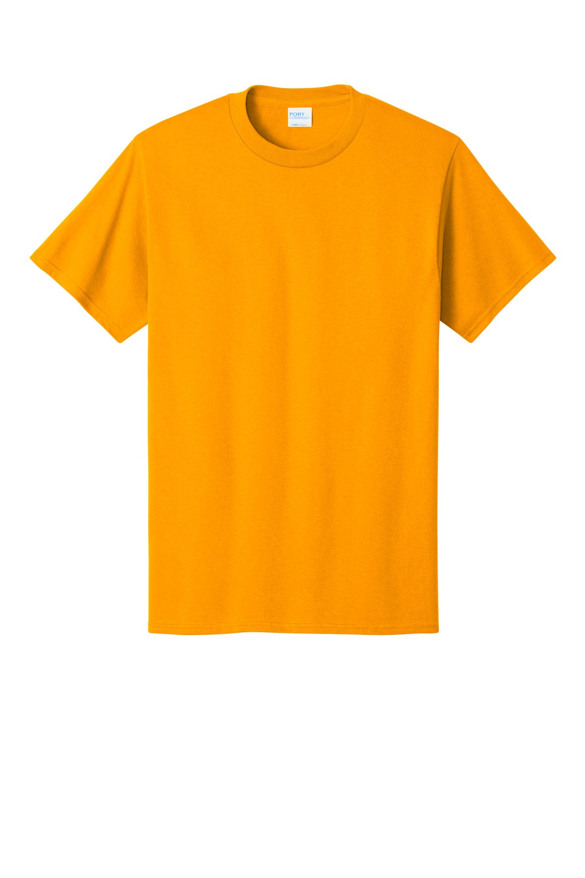 Custom Embroidered Port & Co T-Shirts  in Gold