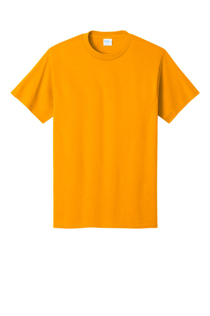 Custom Embroidered Port & Co T-Shirts  in Gold