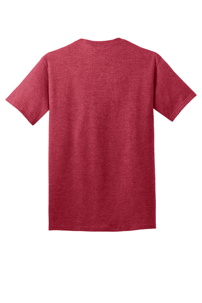 Port & Company Tall Core Cotton Tee PC54T Heather Red
