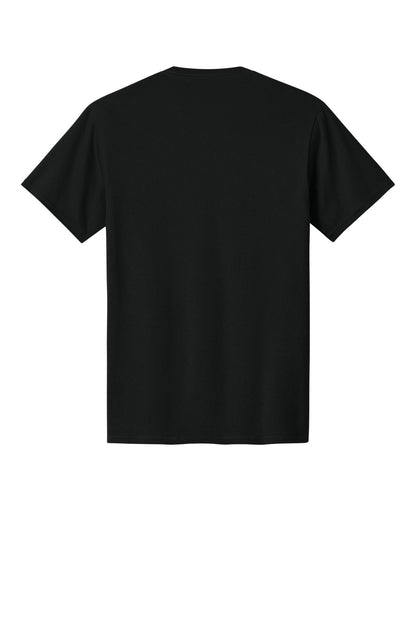 Custom Embroidered Port & Co T-Shirts  in Jet Black