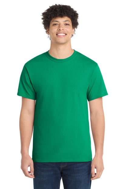 Custom Embroidered Port & Co T-Shirts  in Kelly