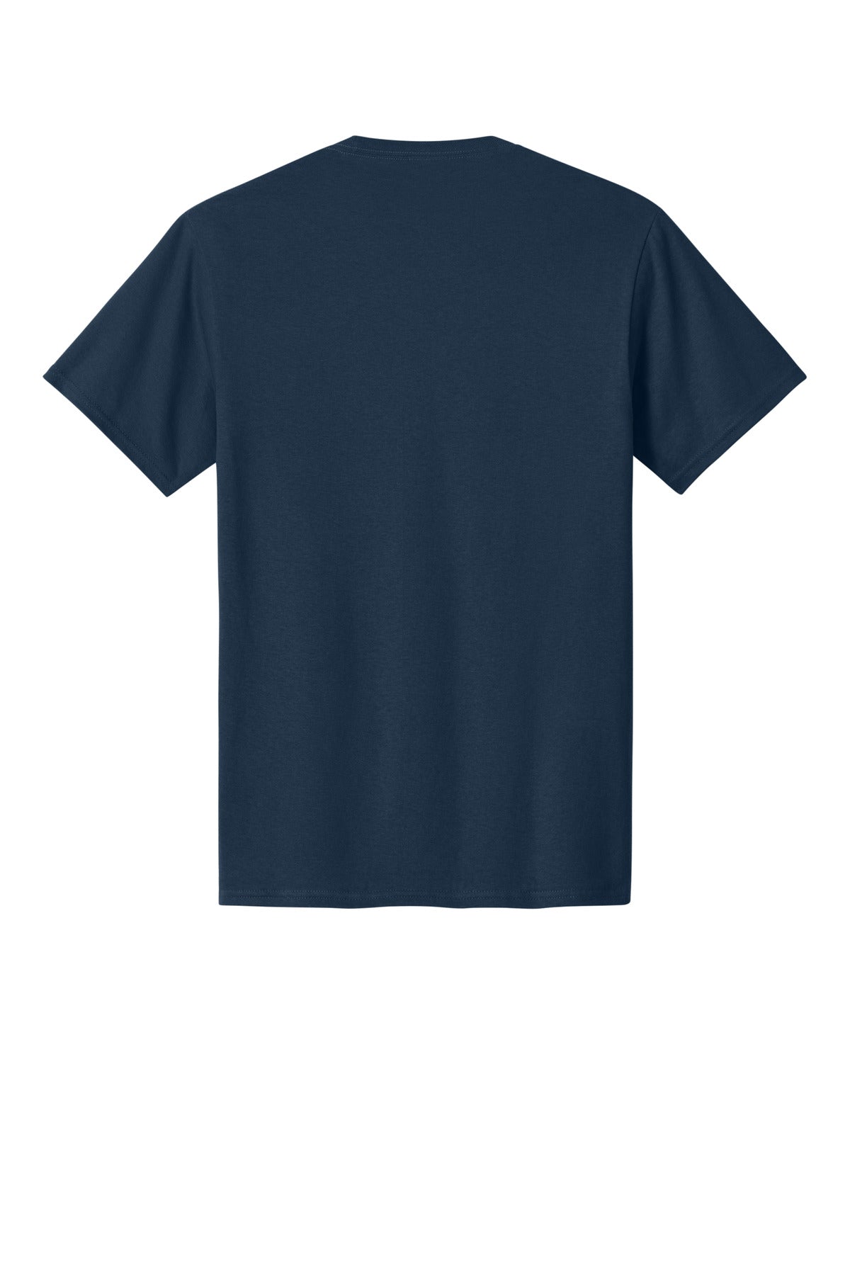 Custom Embroidered Port & Co T-Shirts  in Navy
