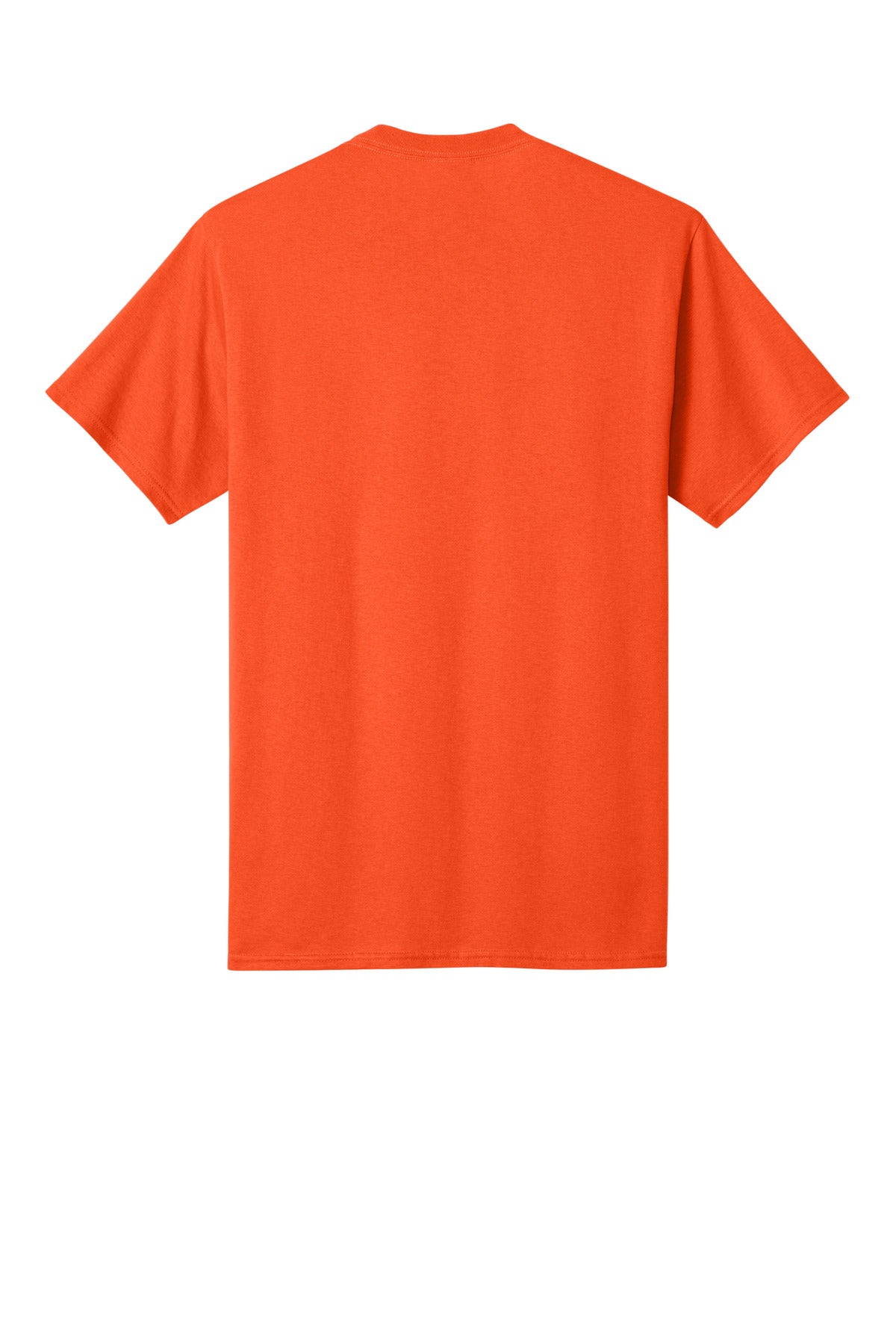Custom Embroidered Port & Co T-Shirts  in Orange