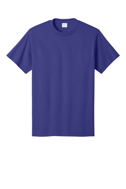 Custom Embroidered Port & Co T-Shirts  in Purple