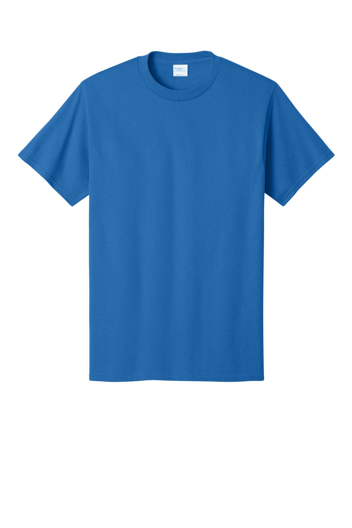Custom Embroidered Port & Co T-Shirts  in Royal