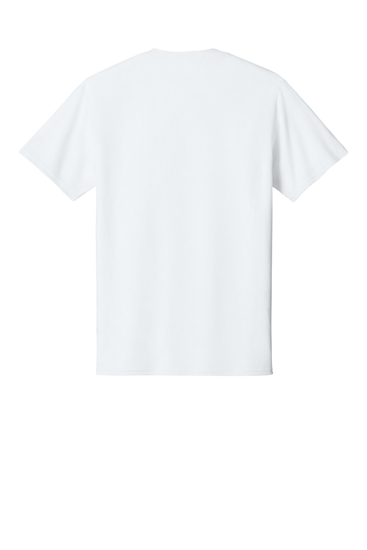 Custom Embroidered Port & Co T-Shirts  in White