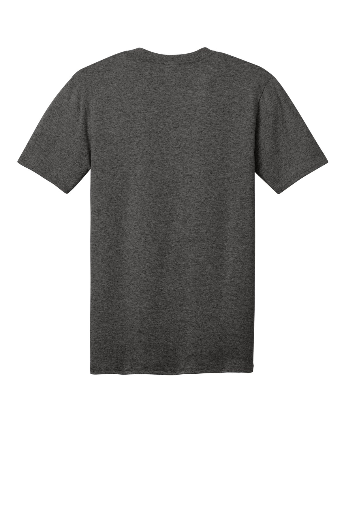 Custom Embroidered Port & Co T-Shirts  in Dark Heather Grey